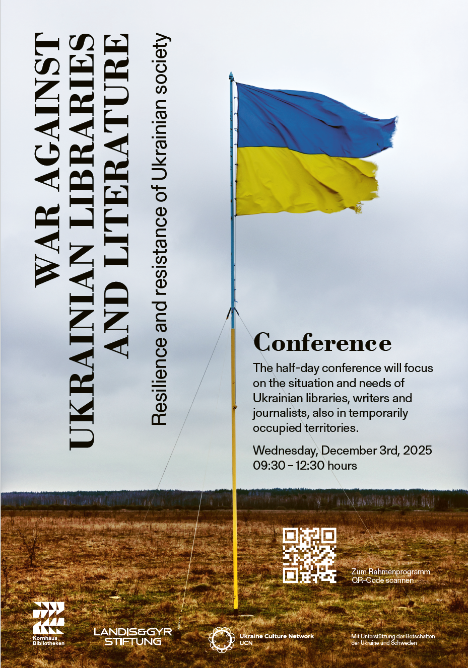 poster War against Ukrainian Libraries and Literature 2025 11